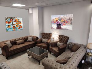 Chester Field Sofa Set