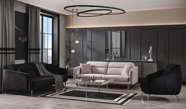 Gold Sofa Set