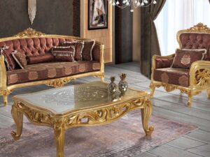 Vip Gold Sofa Set
