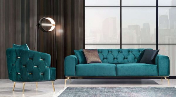 Golden Stats Sofa Set