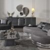 Secret Silver Sofa Set