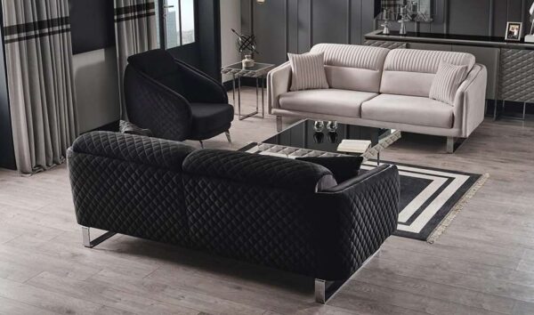 Gold Sofa Set