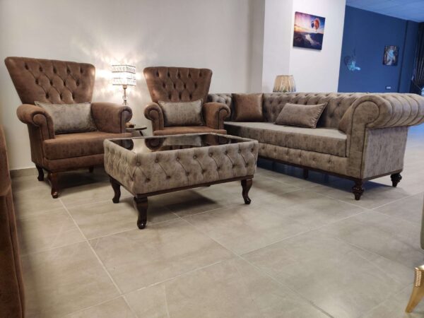 Chester Field Sofa Set