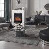 Secret Silver Sofa Set